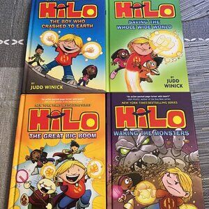 Excellent Hardcover Hilo Graphic Books #1-4--Homeschooling Reading